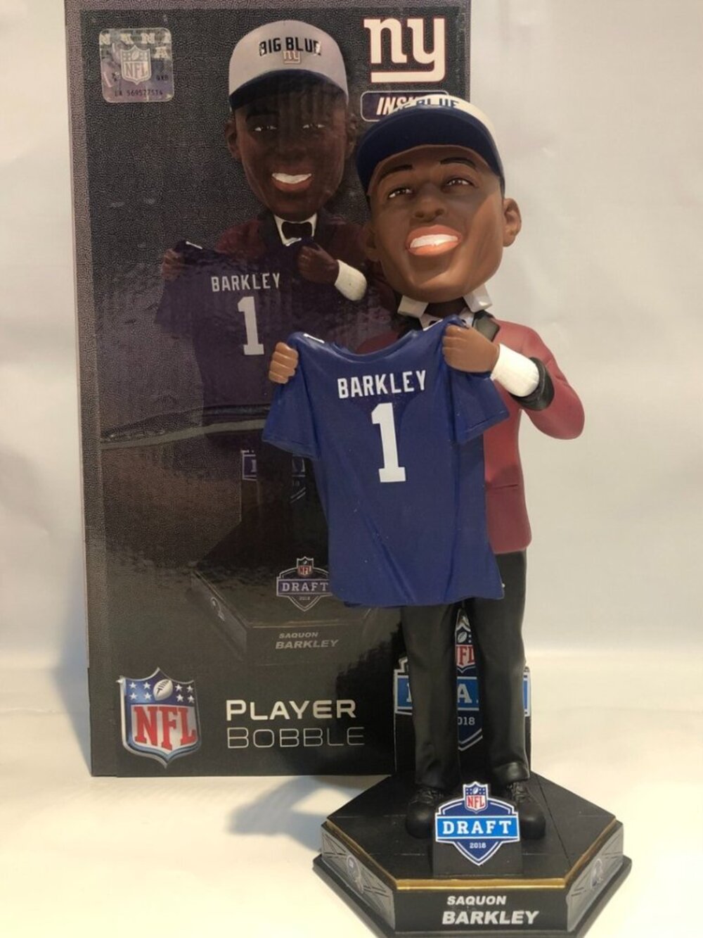 2018 Saquan Barkley NFL Draft bobblehead